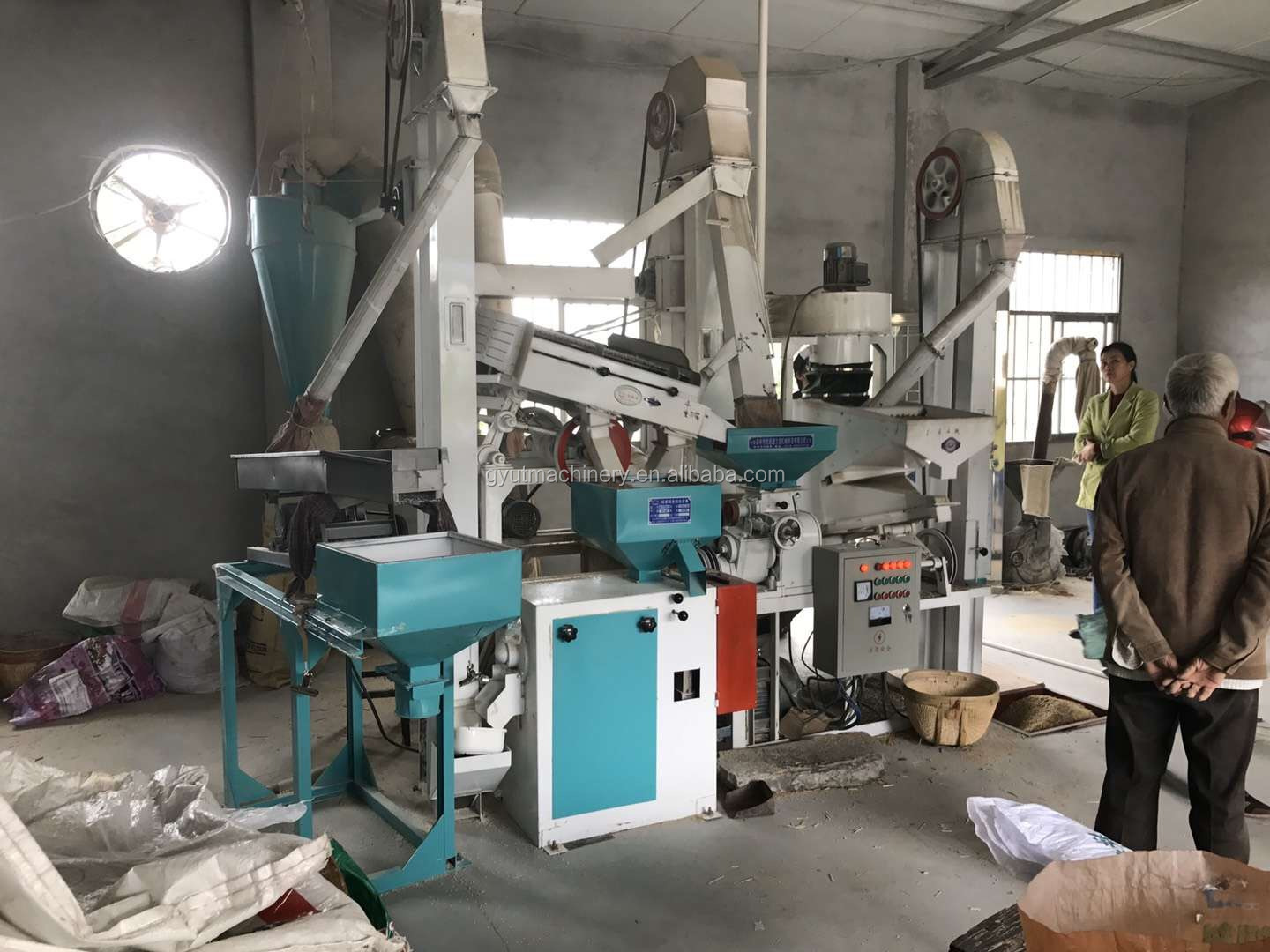 1300 KG Capacity Home Rice Water Ball Polisher for Super Whiter Rice Mill Machine