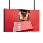 86inch 2500nits 1920*1080 Digital Signage Display Wall Hanging Window LCD