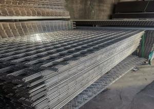 Quality Square Hole Silver 4 Inch Galvanised Weld Mesh Fence Panels wholesale