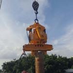 Wholesale Hydraulic Tilting 13 Ton 45KW Excavator Side Grip Sheet Pile Driving