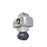 IP67 DN40 Motorized PVC Ball Valve Normal Temperature With Electric Actuator