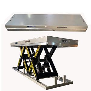 Quality Transverse Hydraulic Double Scissor Lift Table wholesale