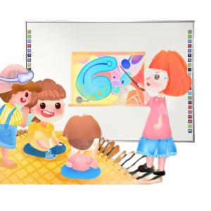 Quality Ycltouch 82 Inch Smart Teaching Interactive Electronic Whiteboard With Projector wholesale