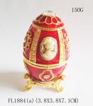 Faberge egg jewelry trinket boxes easter eggs jewelry box vintage home decor