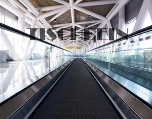 China 0° -12° Indoor Outdoor 800mm 1000mm Pallet Width Moving Walk Hot-dip Galvanized Truss For Railway Station Subway etc on sale