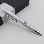 Elegant Business Ballpoint Pen Diamond-Inlayed Ring Design 1.0mm Gift Ball Pen