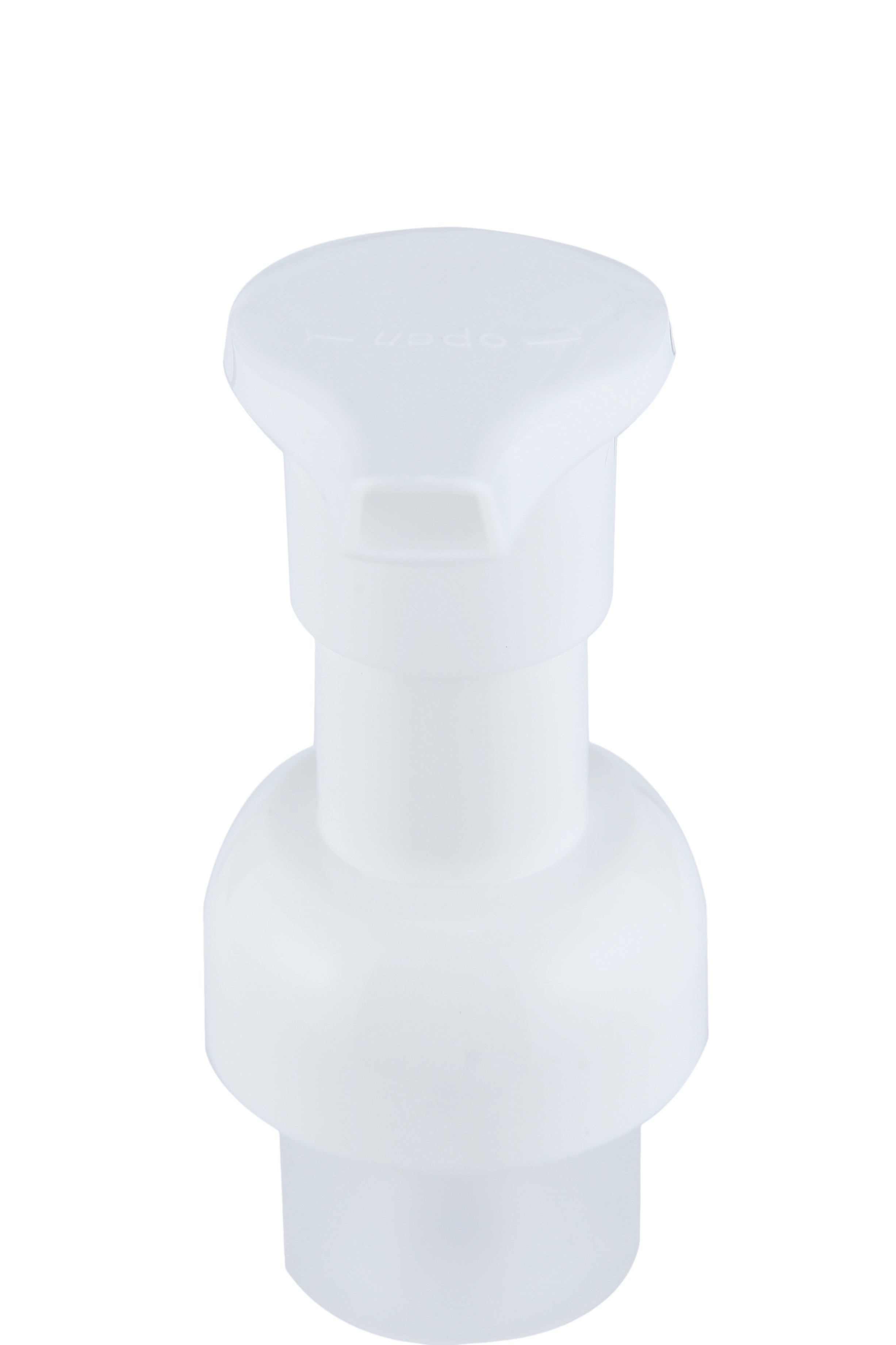 White Polypropylene 40mm Foam Pump For Neck Size 40/410