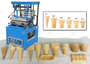 Quality Biscuit Ice Cream Cone Machine , Auto Cone Machine 800 - 1000 Pcs/H Capacity wholesale