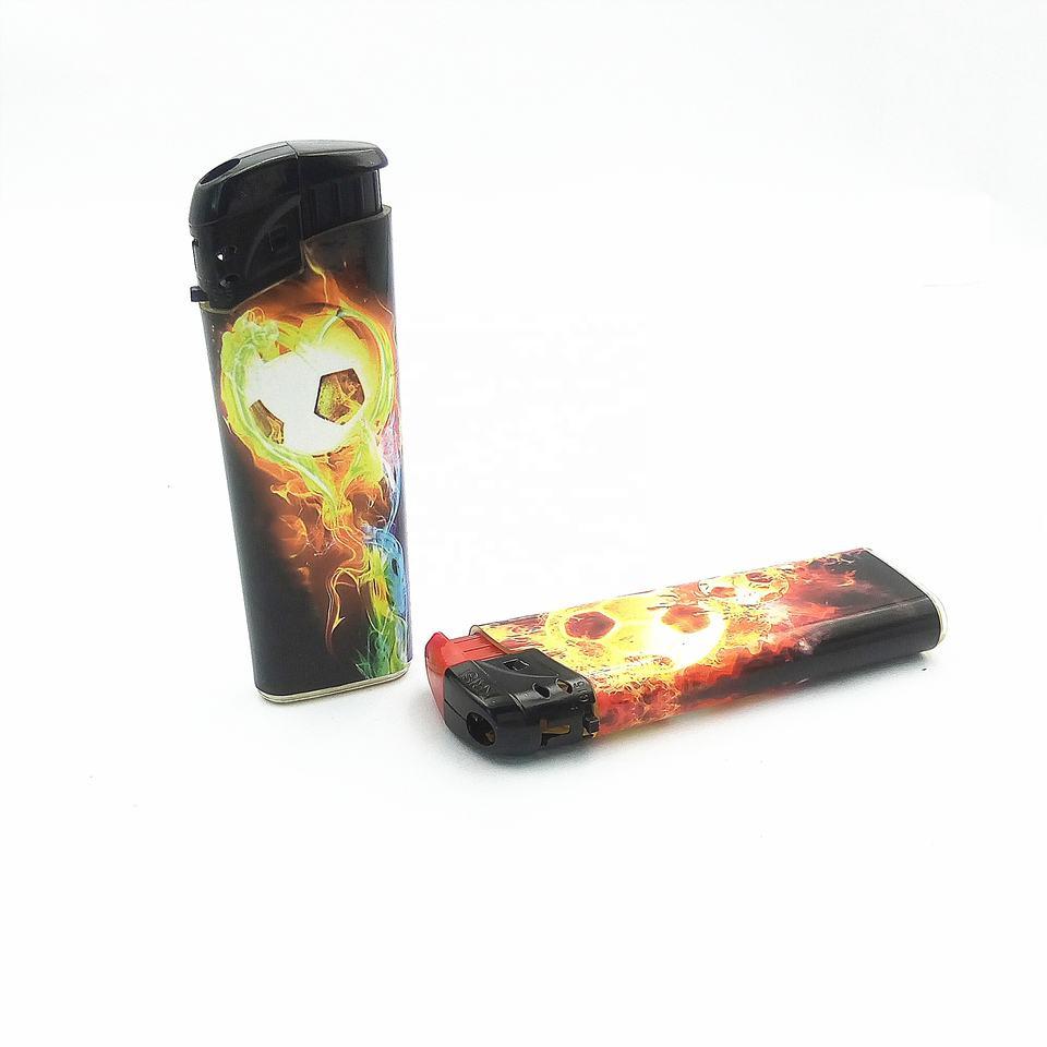 High Quality Hot Selling Electric Plastic Lighter Disposable/Refillable Smoking Lighter EUR Standard ISO9994