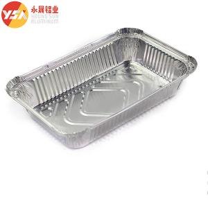 Quality 8389 Aluminum Container 210*140*38mm Serving Trays 800ml 1000 Pieces wholesale
