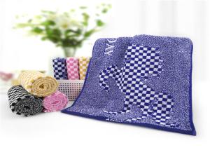 Quality Modern Purple Color Baby Face Towel Extra Soft Strong Moisture Absorption wholesale