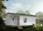 Light Gauge Steel Frame Prefabricated Bungalow , Cheap Earthquake Prefab