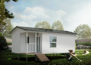 Quality Portable Prefabricated Mobile Homes , Single Wide Mobile Homes, foldable house for holiday, resort wholesale