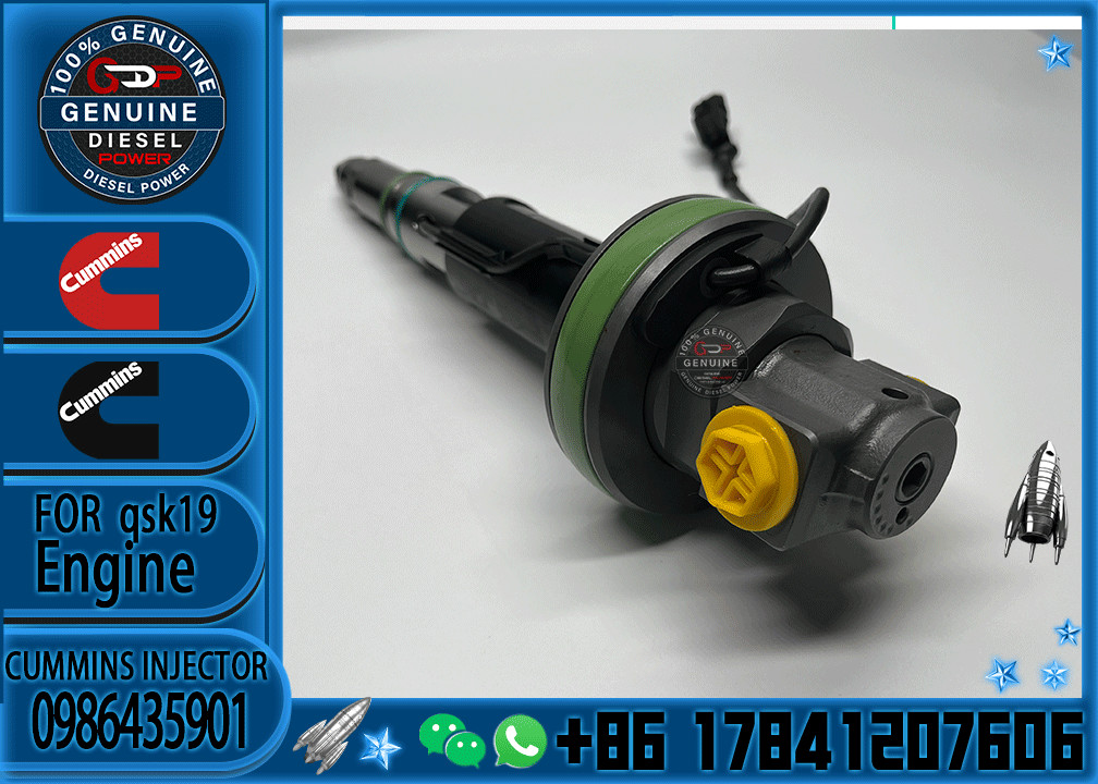 High performance QSK19 QSK38 QSK60 Engine Fuel Injector 2882077 0986435901 F00BJ00006