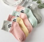 Anti - Bacterial Kids Colorful Socks , Toddler Athletic Socks With Logo Custom