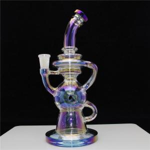 Quality 8 Inch Oil Rig Glass With 14mm Quartz Banger Nail Glass Smoking Pipes Glass Bong wholesale