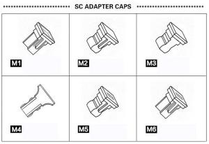 Quality SC Fiber Optic Adapter Essential Fiber Optic SC Anti Dust Cover Length Tolerance wholesale