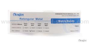 Quality MA 19021 Retangular Dental Matrix Band , Custom Made Stainless Steel Bands wholesale