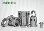 Good Sealing Tungsten Carbide Parts , Valves Assembly Parts Sufficient Strength