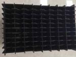 Corrugated Multi Compartment Plastic Storage Boxes Anti Static Compartment Box