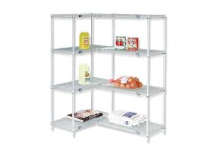 Quality Long Life Spend Chrome Wire Shelving Easy Combination And Saving Space wholesale