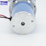 Mini Od 60mm 10nm 10 Rpm 50w Brush Dc Gear Motor 12V 24V Large Torque