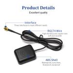 Waterproof Active gnss gps car navigation antennas PCB 1575.42Mhz SMA Connectors