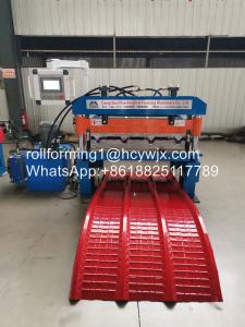 Quality Dropping Water Arching 380v Roof Sheet Crimping Machine wholesale