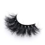Cluster Type Siberian Mink Fur Lashes , 25mm Full Strip Lashes