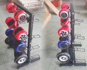 Quality Black Scooter Display Rack / Scooter Display Stand Cold Rolled Steel Material wholesale