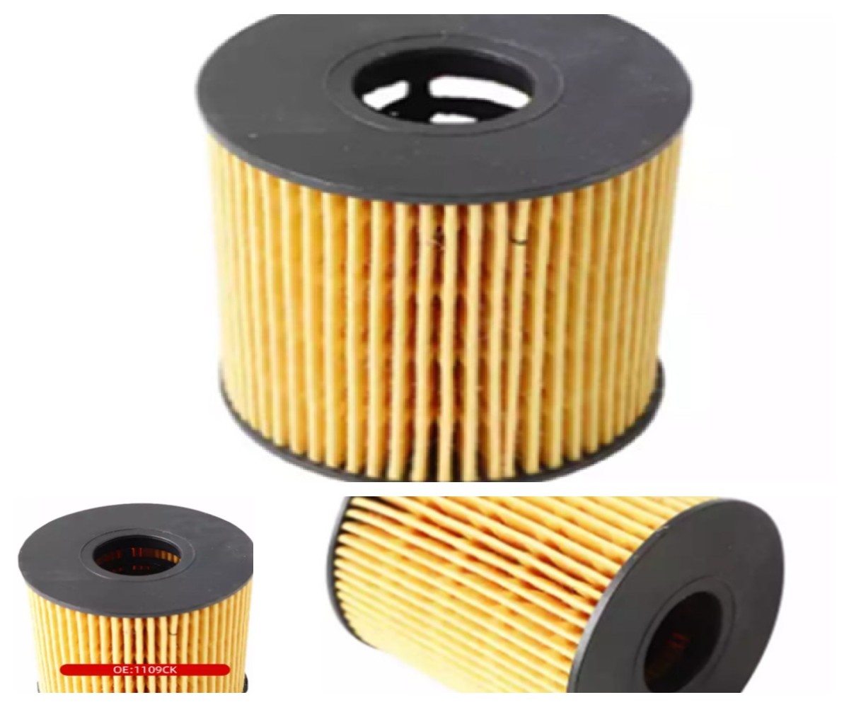 Yellow Engine Oil Filter 1109CK 9467645180 For Peugeot CITROEN FORD Land Rover