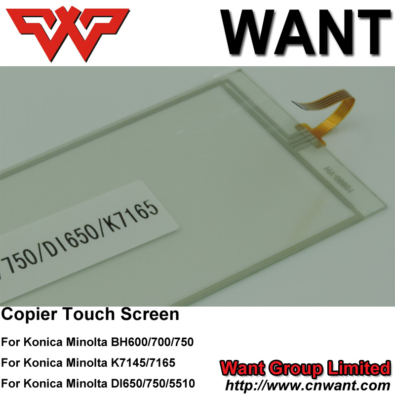 BH600 BH700 BH750 Copier touch panel copier touch screen For Konica Minolta Bizhub Copier Parts Factory