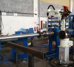 120mm 260mm Light Pole Door Cutting Machine For Aluminum Light Pole