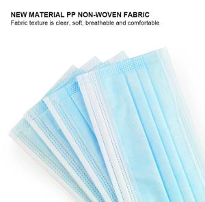 Quality Hypoallergenic 25GSM Non Woven 3 Ply Disposable Mask wholesale