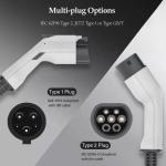 32A Single Phase Electric Car Charger Point EVSE Wallbox 240VAC 7KW