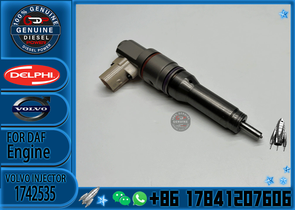 Common Rail Diesel Fuel Injector 1742535 1846419 1661060 1725282 1905002 BEBJ1D00001 1925657 BEBJ1DO0003 Engine