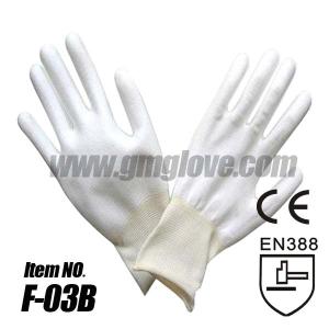 Quality White Polyurethane Coated Working Gloves wholesale