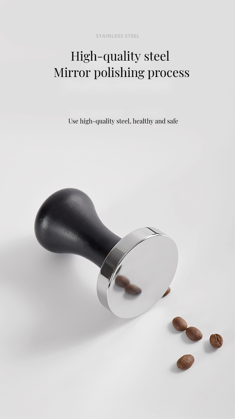 Metal Plastic Type Coffee Tamper Portable 51mm 53mm 58mm Espresso Tamper for Baristas