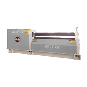 Quality Ss Plate Rolling Machine Suppliers Steel Roller Bending Machine W11-4×1500 wholesale