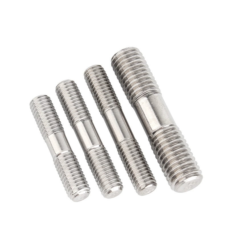 High Strength Double Head Bolts Grade 8.8 with Quenched and Tempered Blackened Finish