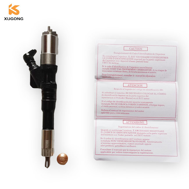 Komatsu 6156-11-3300 6D125 Engine Fuel Injector Assy 6156113300 For PC400-7 Excavator
