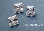 Classical Princess Square Moissanite Eight Arrows And Eight Hearts
