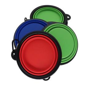 Quality Eco Friendly 9cm Pet Feeder Bowl 15oz Silicone Pet Bowl wholesale