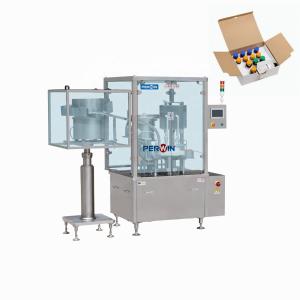 Quality SUS316L 40p/Min Test Tube Filling Machine With Feeder Turntable wholesale