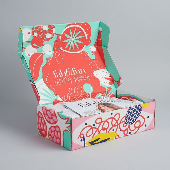 Recycled Material Custom Corrugated Boxes Multi Color Appearance
