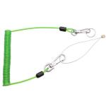 Fashion Fishing Coiled Tool Lanyard Pliers Safety Steel Ropes Holder 15cm Long