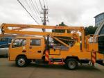 High Altitude Operation Aerial Truck Equipment , JMC 14 Meters Elevating