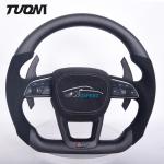 Lightweight Audi Carbon Fiber Steering Wheel High Matte