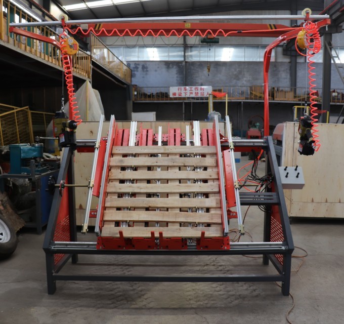 2023 hot selling Wood Pallet Automatic Making/nailing Machine With Adjustable Sizes