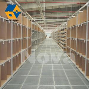 Quality Multi Level Storage Mezzanine Steel Racking System Galvanized Flooring Grating wholesale